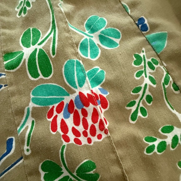 Vintage Herman Geist Midi Skirt Butterfly, Dragonfly & Floral Print 70’s Small-4 - Picture 10 of 16